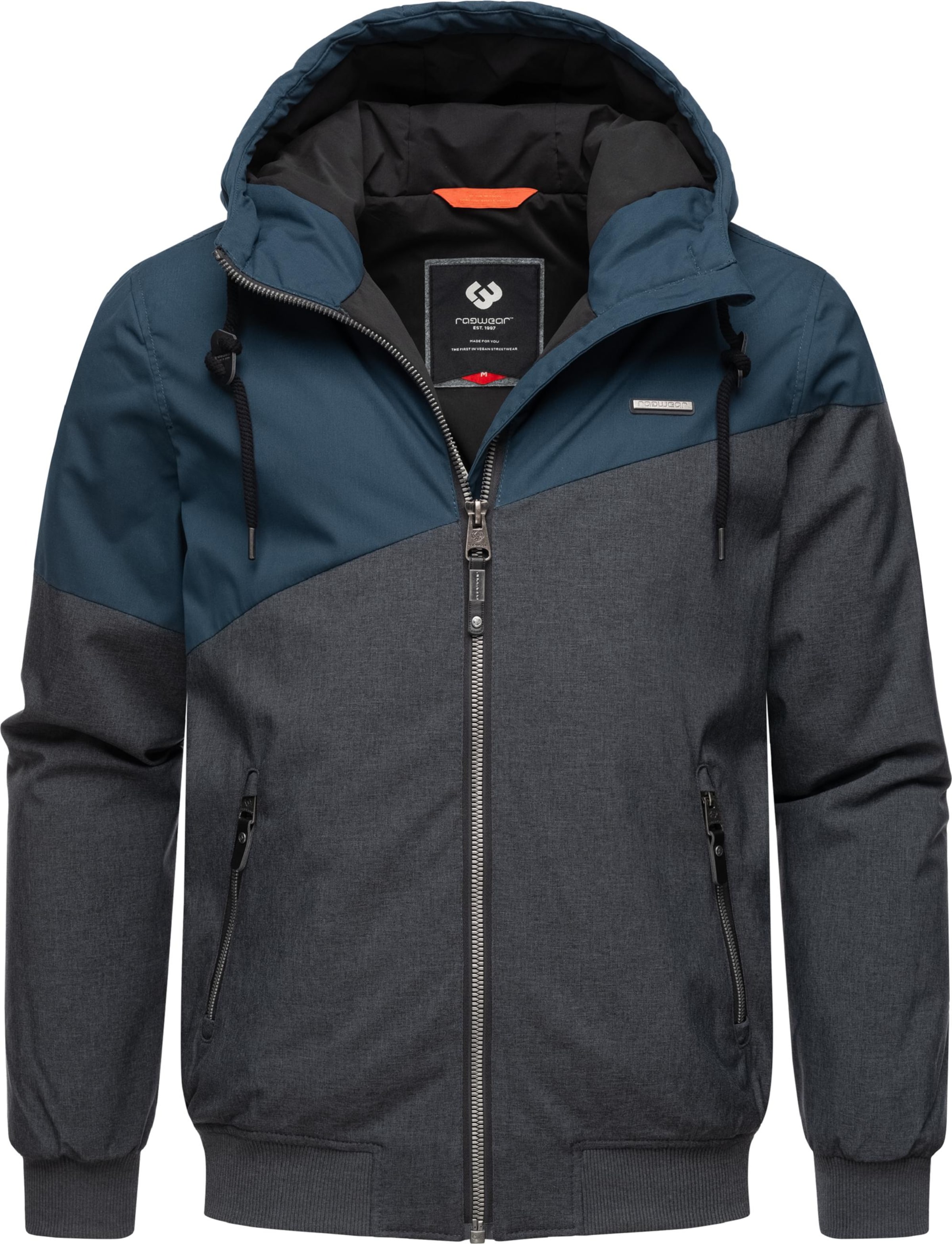 Ragwear Χειμερινό μπουφάν 'Wings' σε γκρι: μπροστά