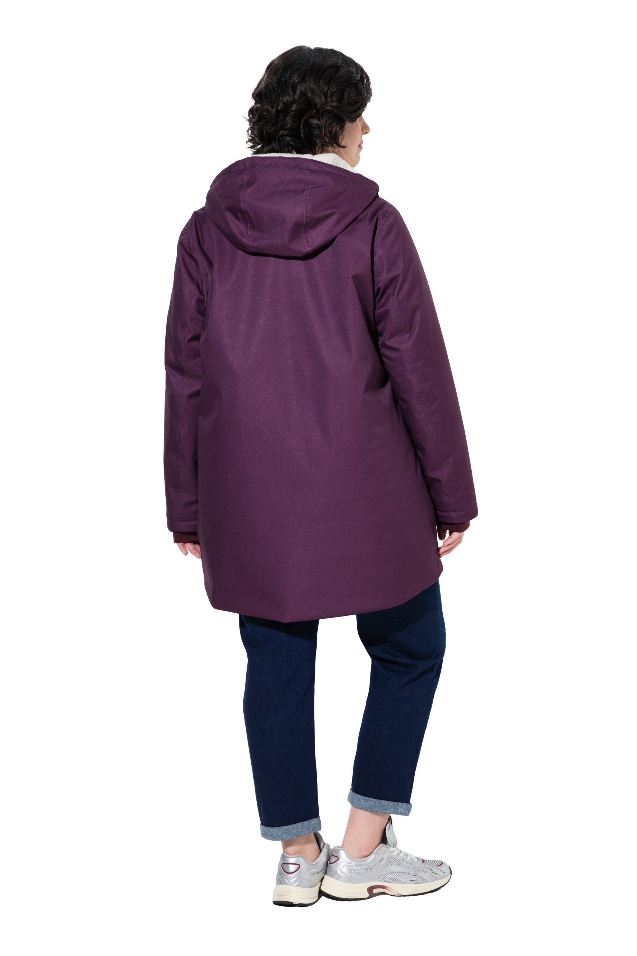 Ulla Popken Weatherproof jacket in Red