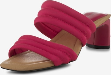 Shoe The Bear Mules 'SYLVI' in Pink: front