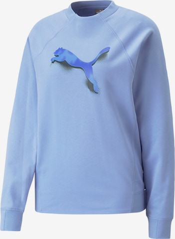 PUMA Sportief sweatshirt in Lila: voorkant