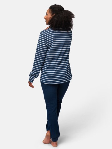 greenjama Schlafshirt‌‌‌‌‌‌ in Blau