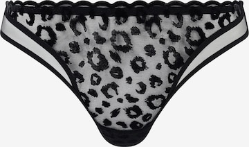 juoda Chantelle Siaurikės: priekis