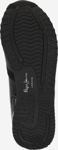 melns Pepe Jeans Zemie brīvā laika apavi 'LONDON STREET'