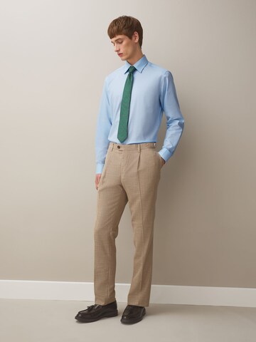 Next Regular fit Button Up Shirt in Blue