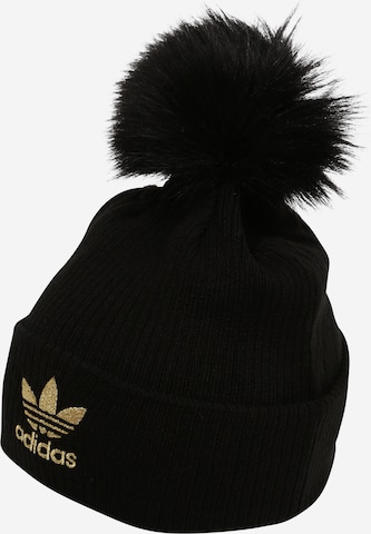 ADIDAS ORIGINALS Beanie in Black: front