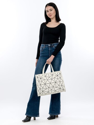 Borsa a mano 'Jessy-Lu' di Suri Frey in bianco: frontale
