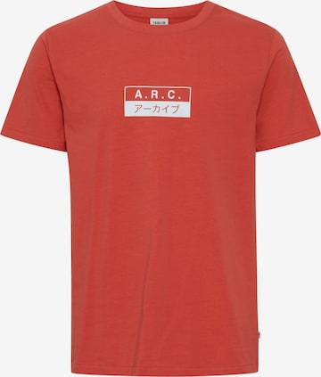 Maglietta 'Elwel' di !Solid in rosso: frontale