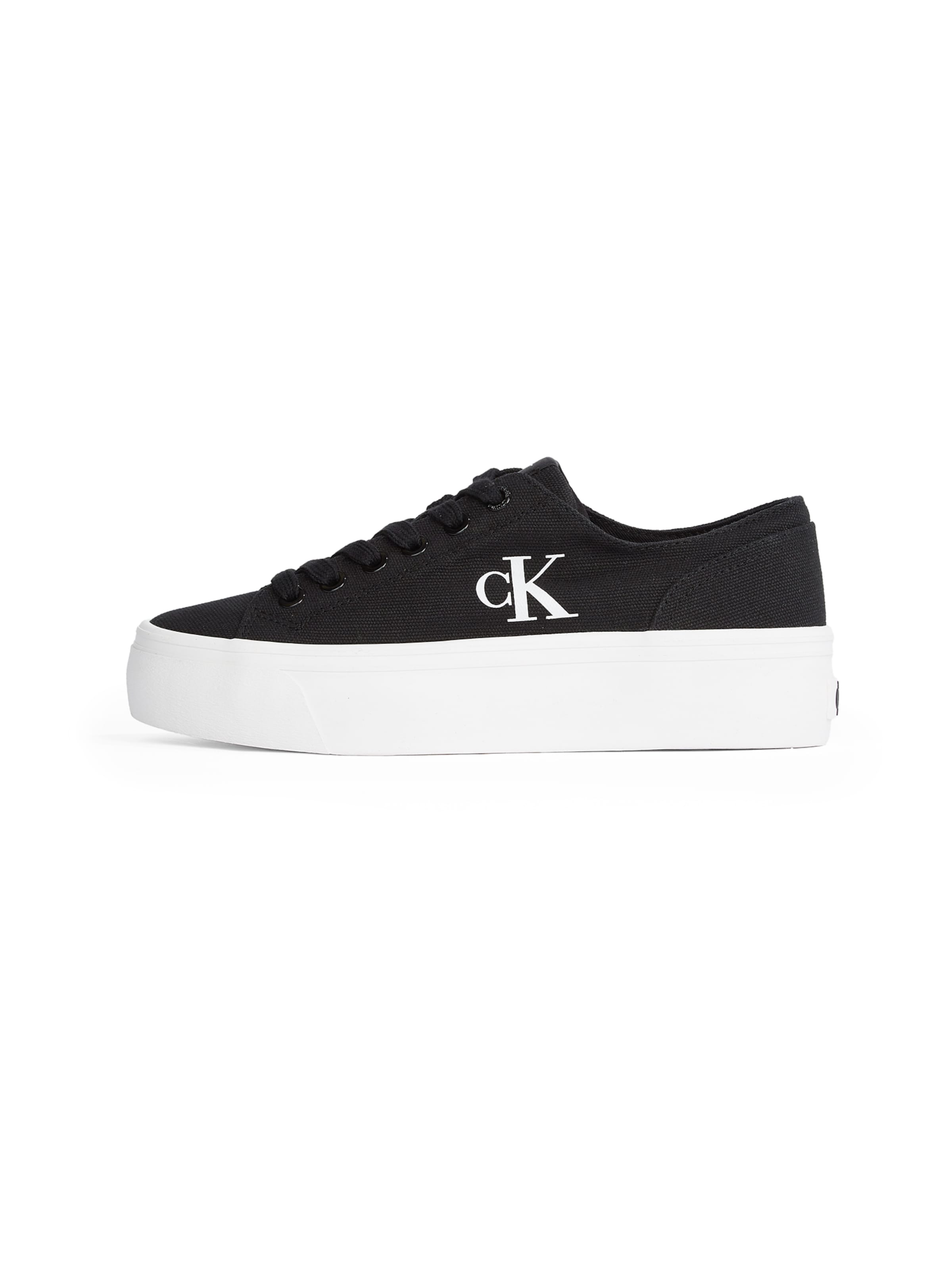 Calvin Klein Platform trainers in Black: front