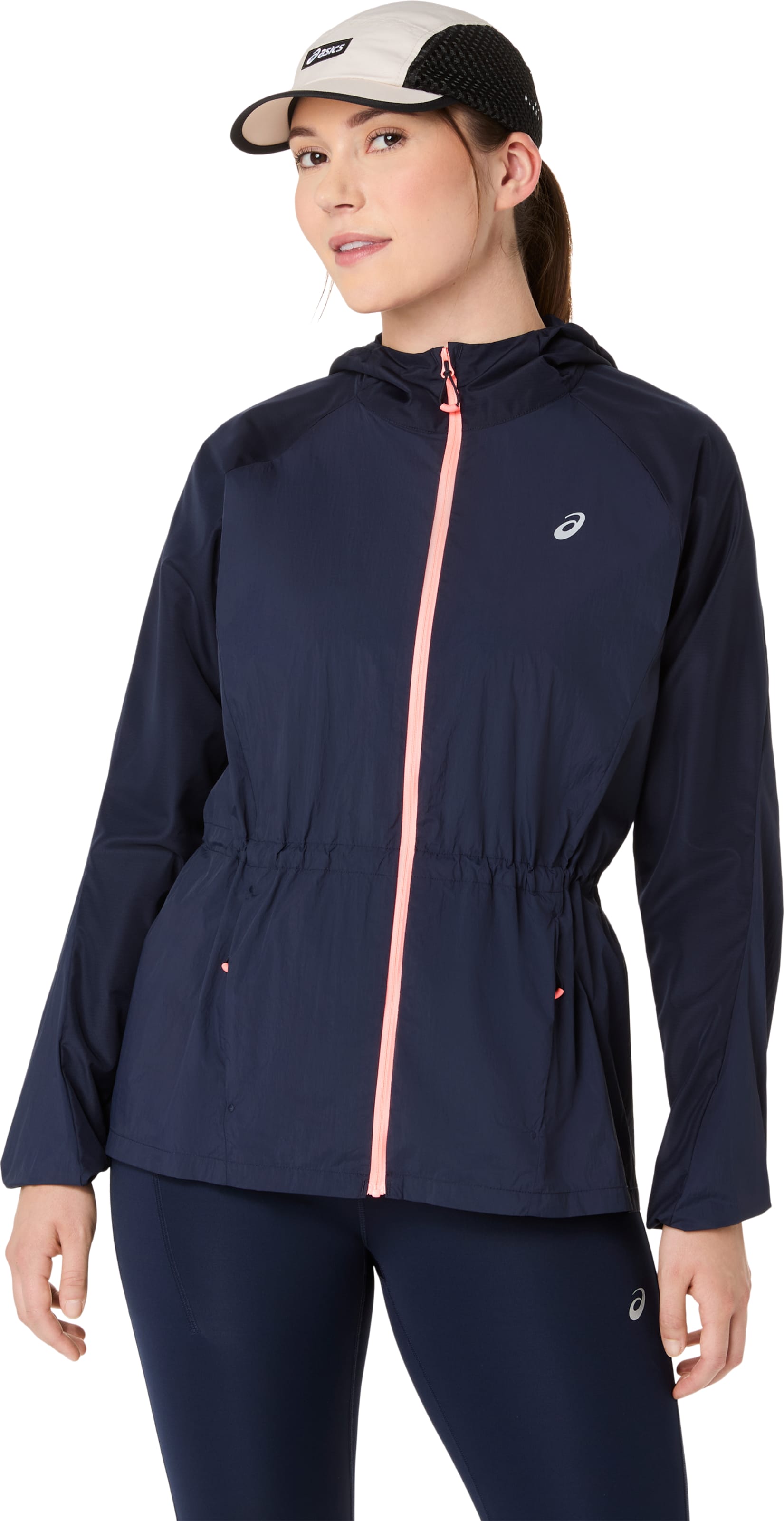 ASICS Jacke in Blau: Vorderseite