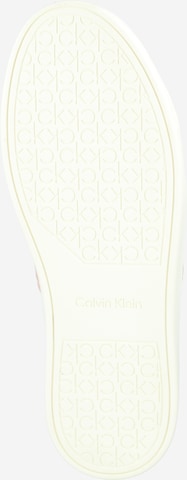 Calvin Klein Slip-on obuv - biela