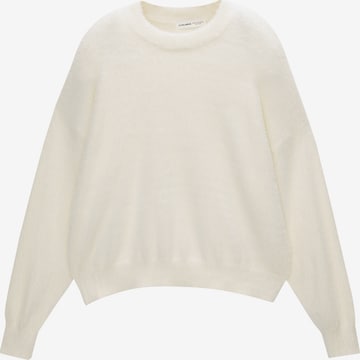 Pull&Bear Pullover in Beige: Vorderseite