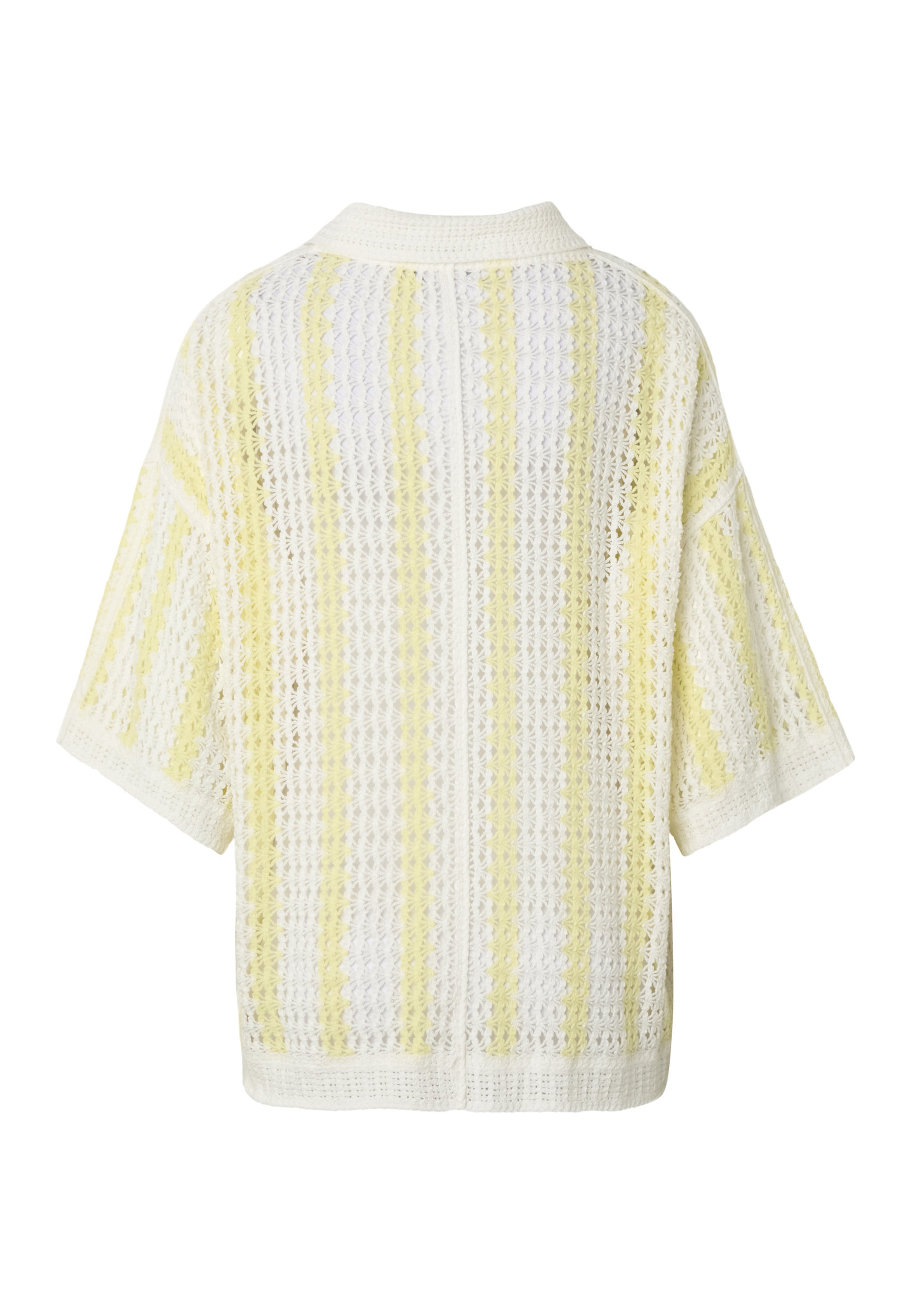 Estelou Knit Cardigan in White