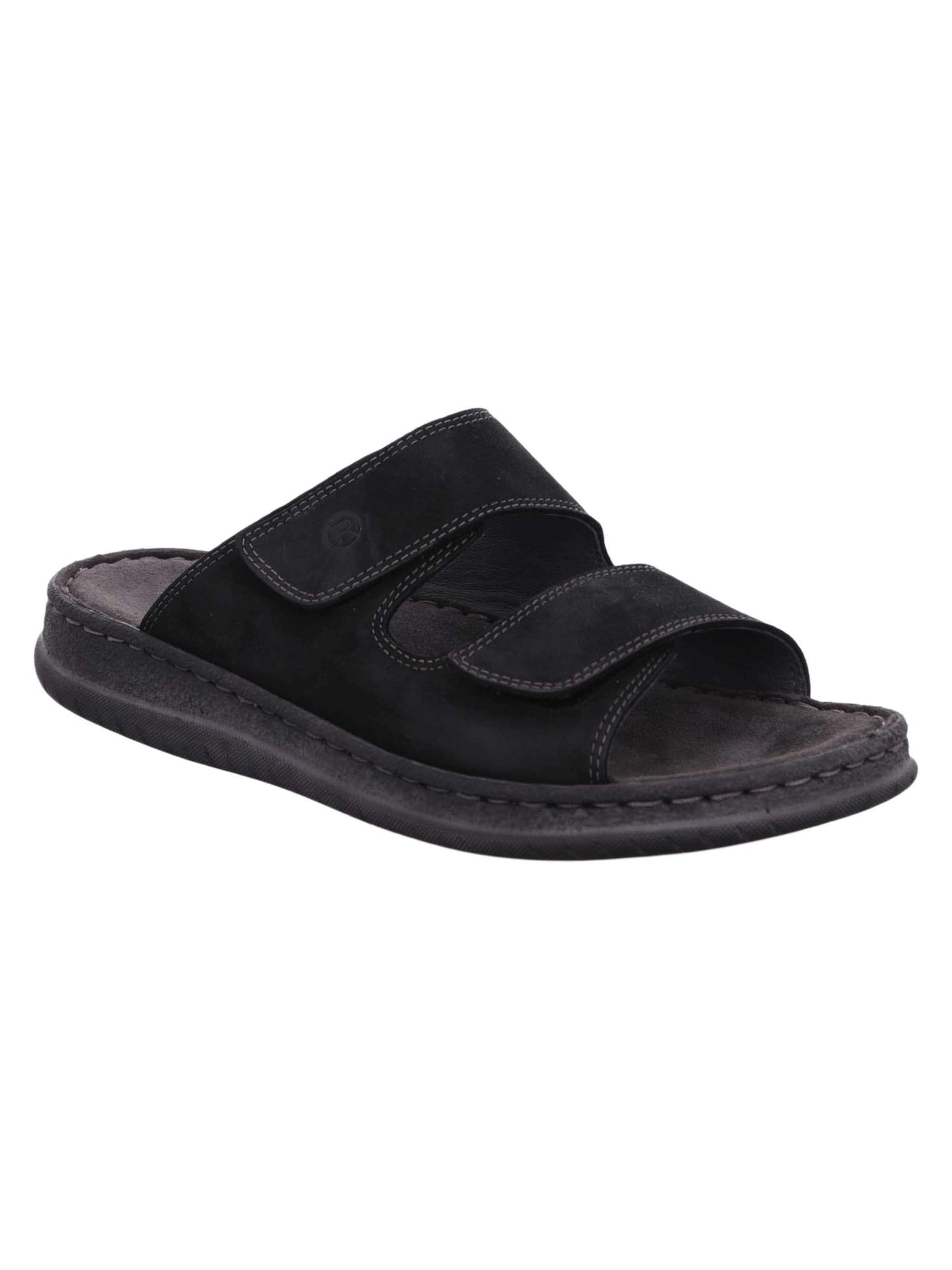 ROHDE Mules 'Alassio' in Black