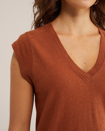 WE Fashion Paita värissä ruskea