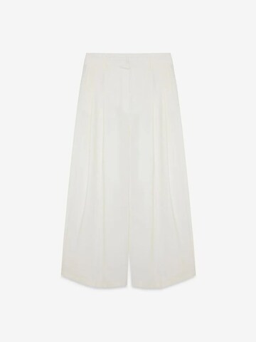Dilvin Wide leg Pants in Beige