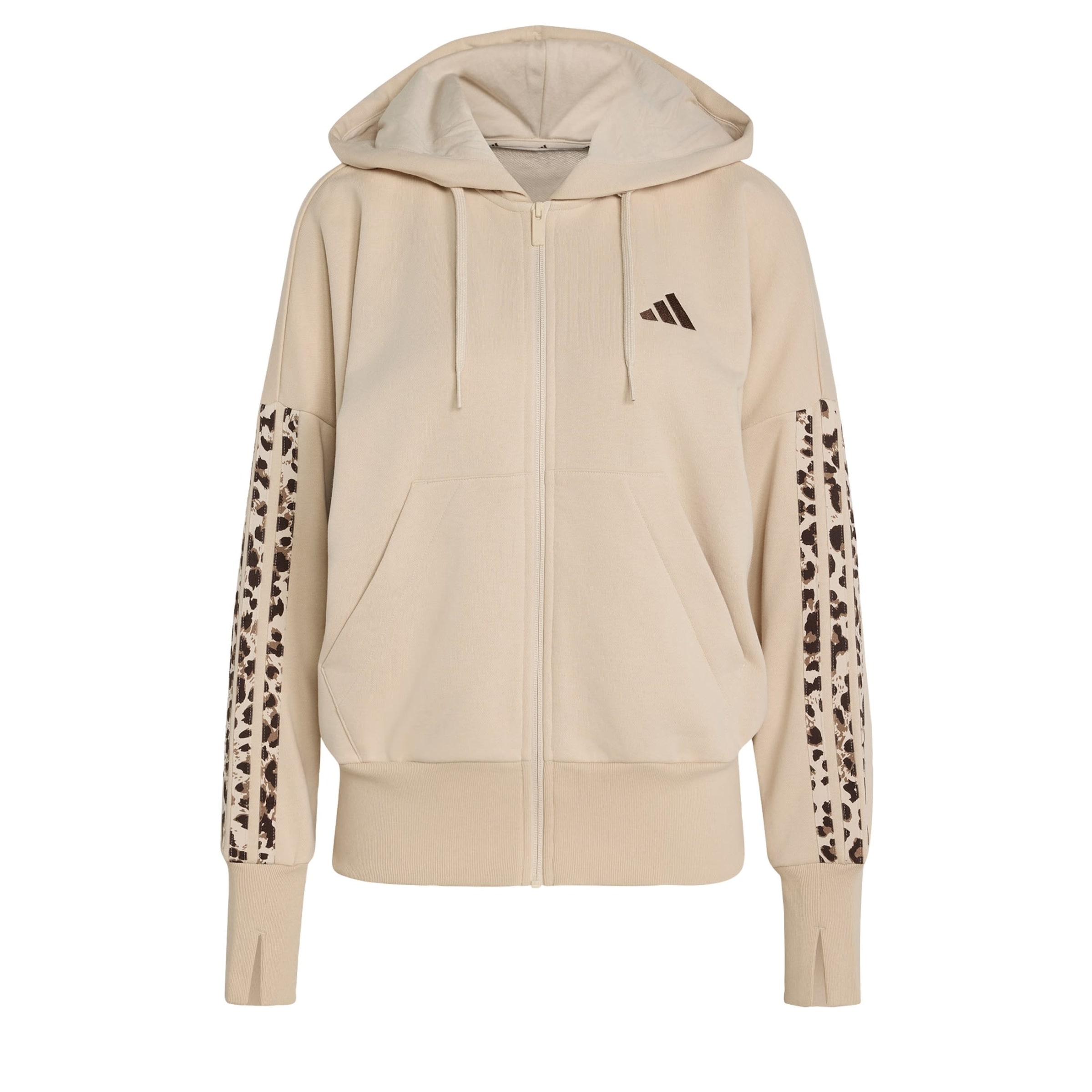 ADIDAS SPORTSWEAR Спортивная кофта 'Seasonal Essentials' в Бежевый: спереди