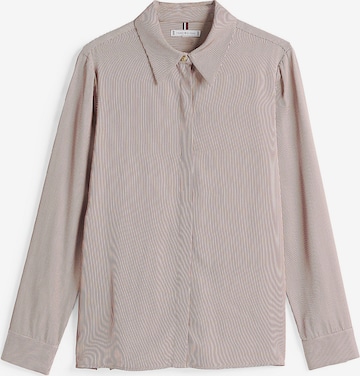 TOMMY HILFIGER Bluse in Braun: Vorderseite