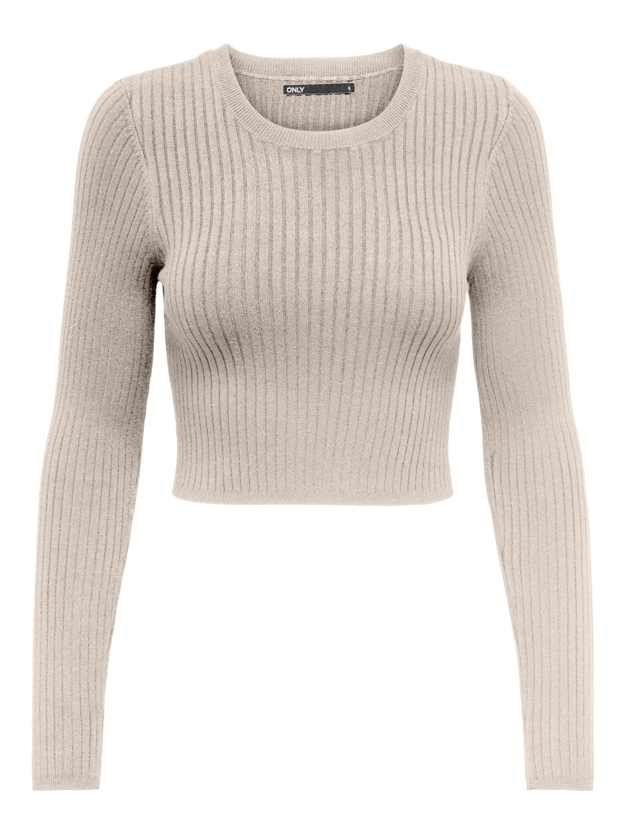 ONLY Sweater 'KAROL' in Grey: front