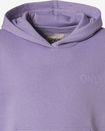 KIDS ONLY Sweatshirt 'Every' in Lila