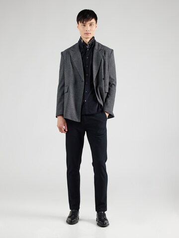 Lindbergh Regular Fit Skjorte i sort
