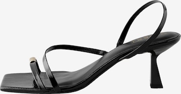 NextSandale - crna boja: prednji dio