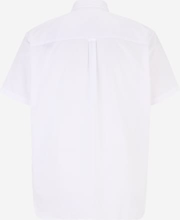 Lyle & Scott Big&Tall Regular fit Button Up Shirt in White