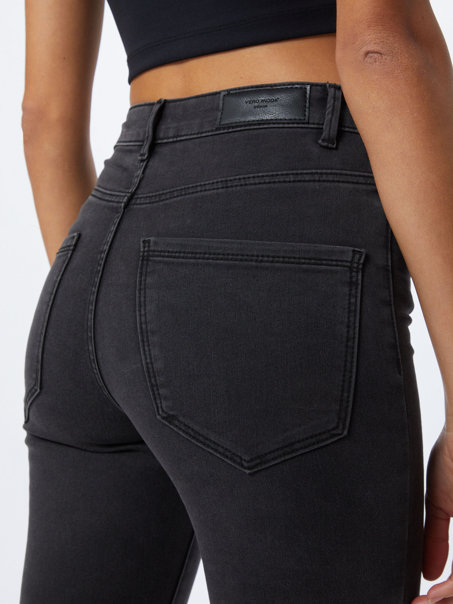 VERO MODA Jeans VMSOPHIA in Dunkelgrau VERO MODA Jeans VMSOPHIA in Dunkelgrau