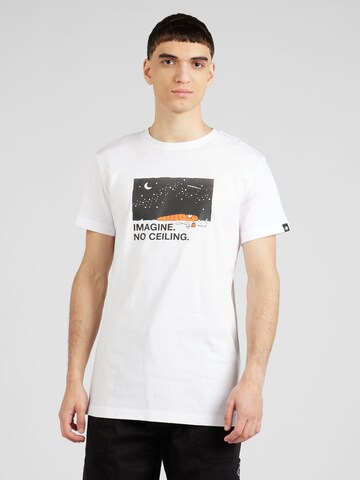 MAMMUT Funktionsshirt 'Massone Possibilities' in Weiß: Vorderseite