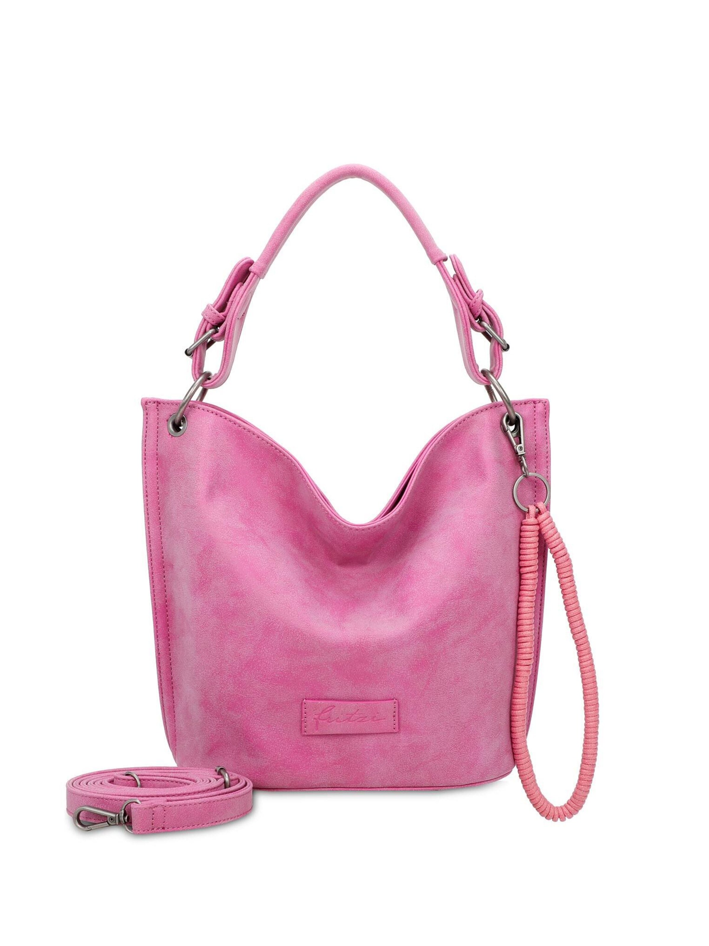 Fritzi aus Preußen Handtasche 'Fritzi' in Pink: Vorderseite