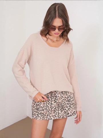 Pullover di MixRay in marrone
