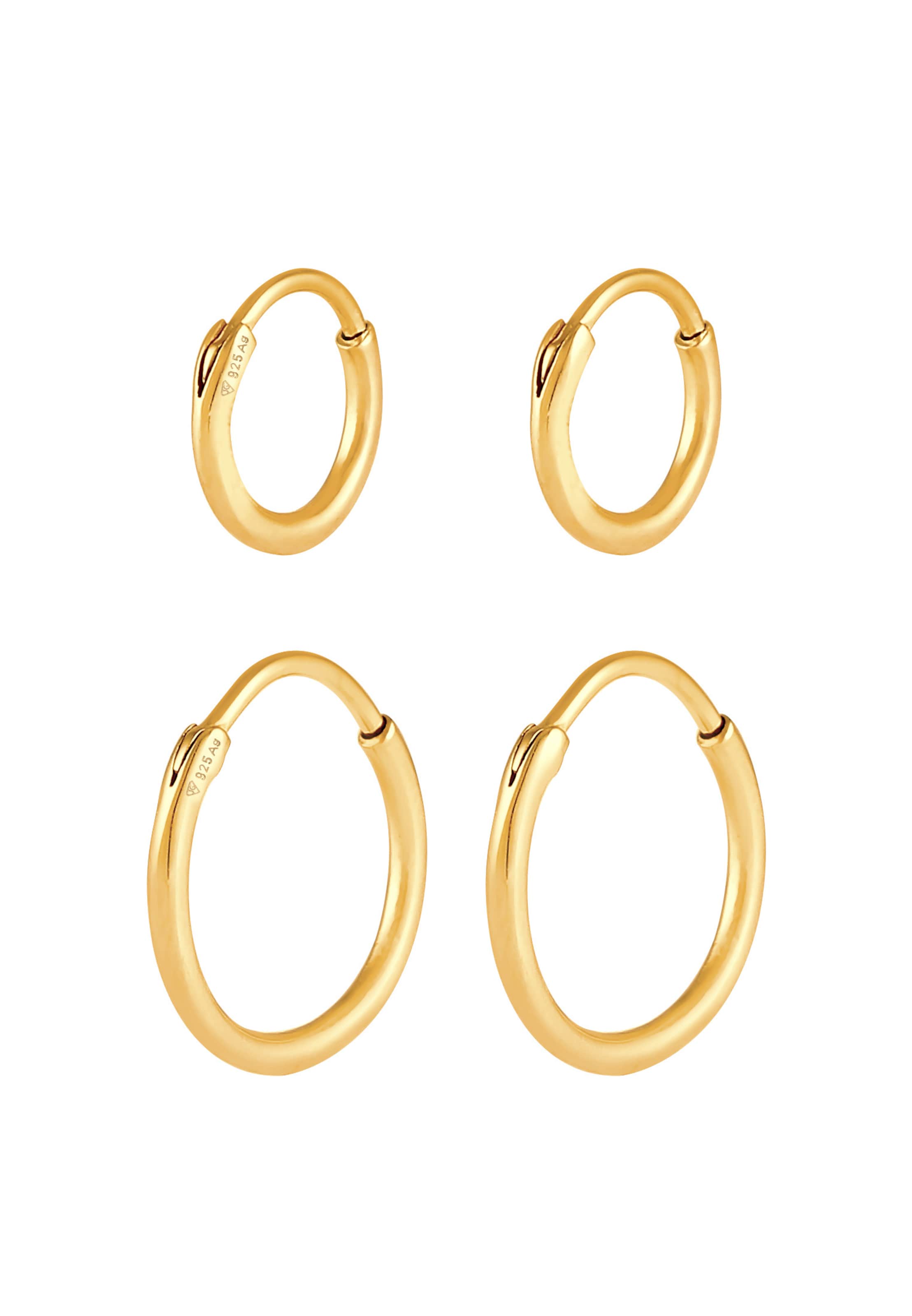 Parure de bijoux ELLI en or : devant