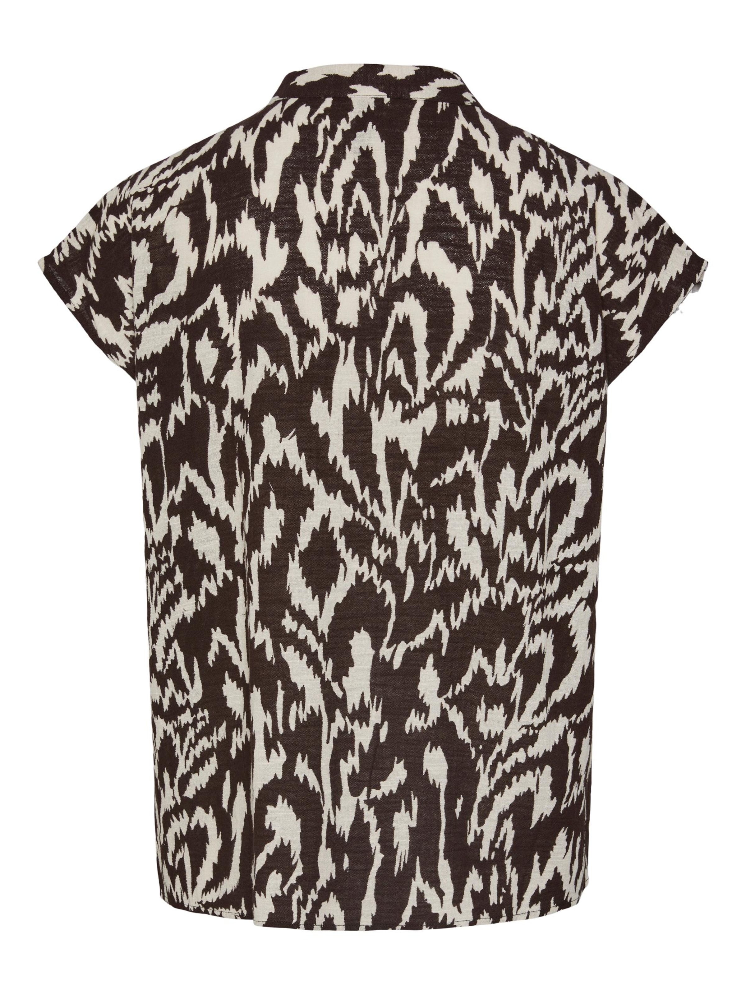 PIECES Μπλούζα 'JEANITA' σε καφέ