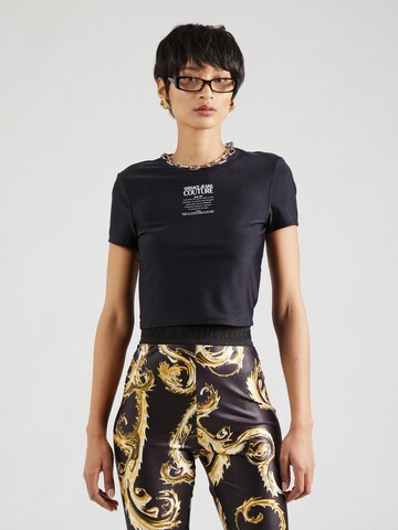 Versace Jeans Couture Majica | črna barva: sprednja stran