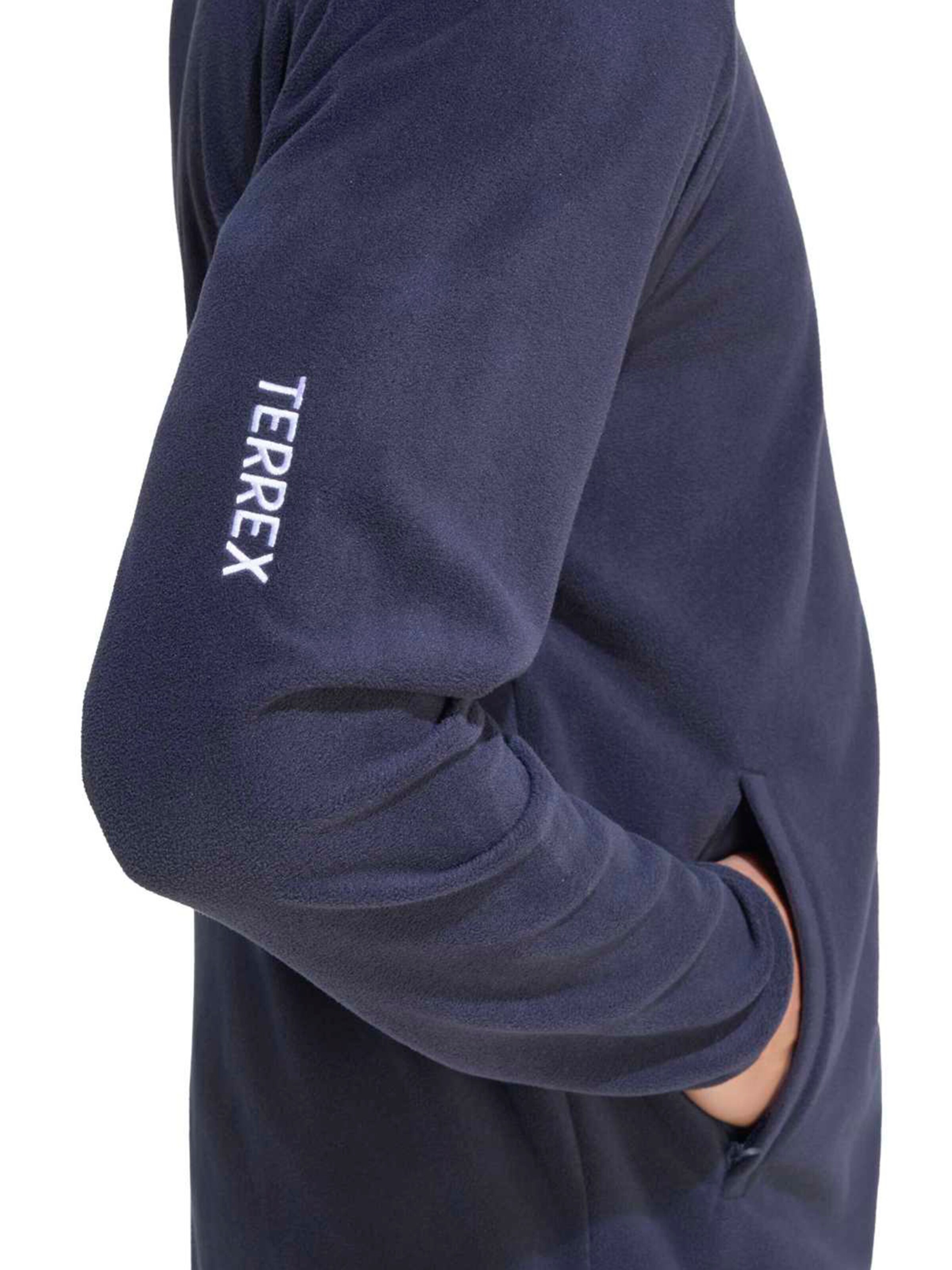 ADIDAS TERREX Funktionele fleece-jas 'MT ESS' in Blauw