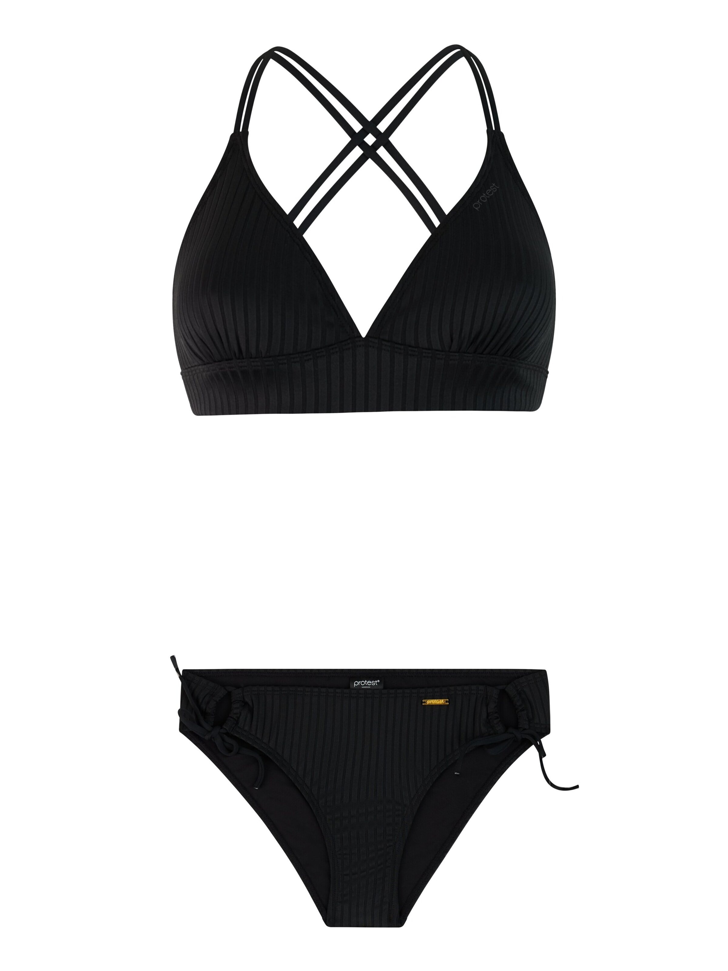 PROTEST Bikini 'PRTCosta' in Zwart: voorkant