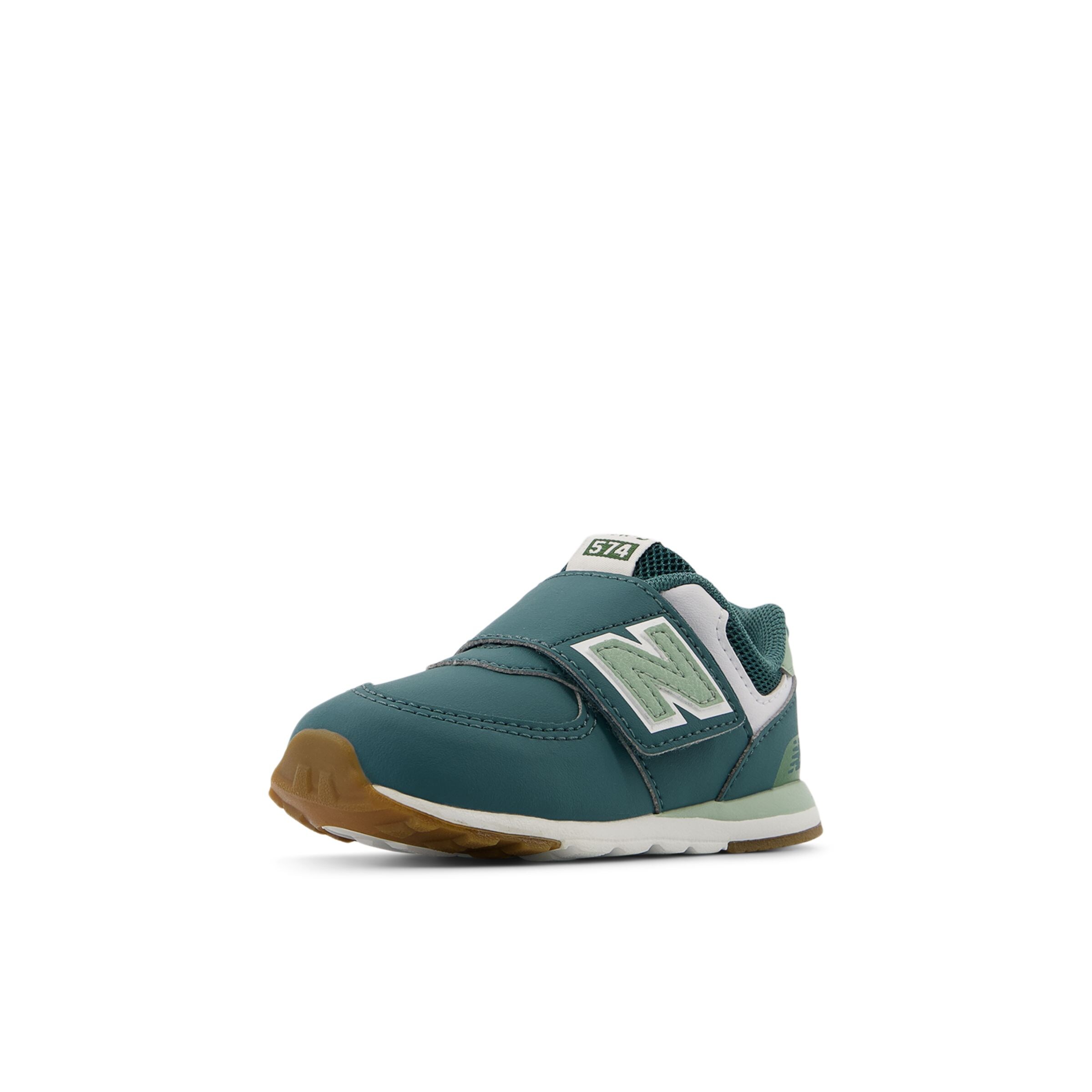 Baskets '574' new balance en vert : devant