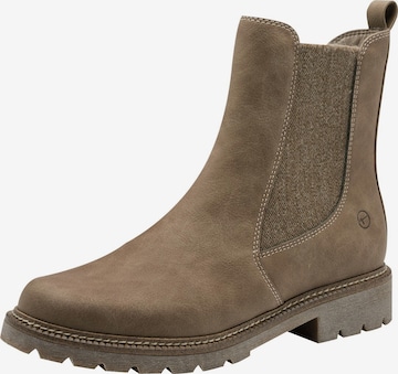 Tamaris Chelsea Boot in Beige: Vorderseite