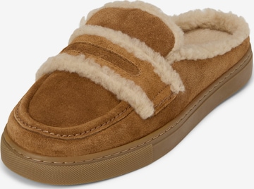 Marc O'Polo Mule 'Kara' in Brown: front