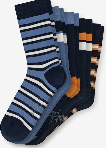 SCHIESSER Socks 'Jump' in Blue: front