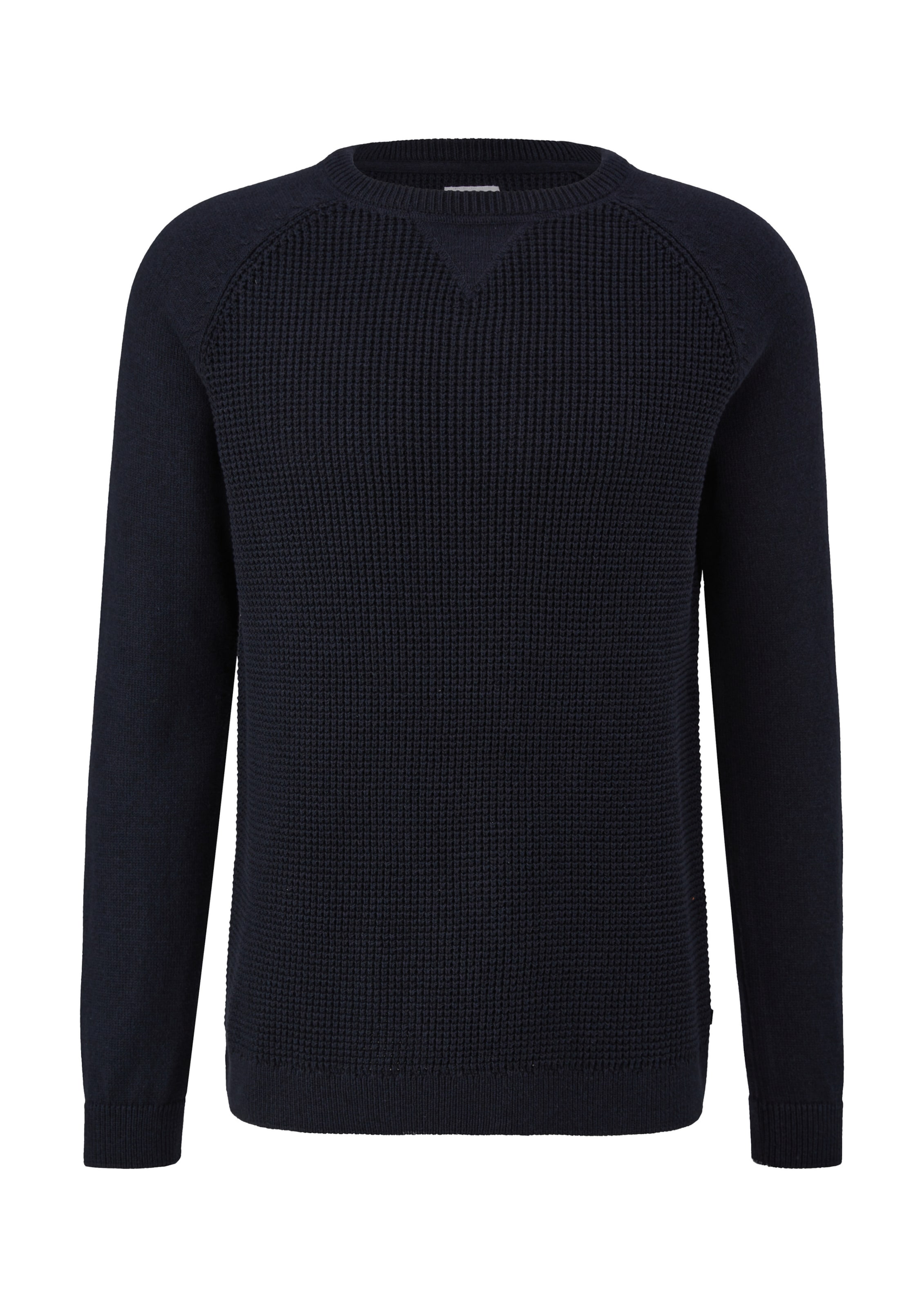 QS Pullover in Blau: Vorderseite