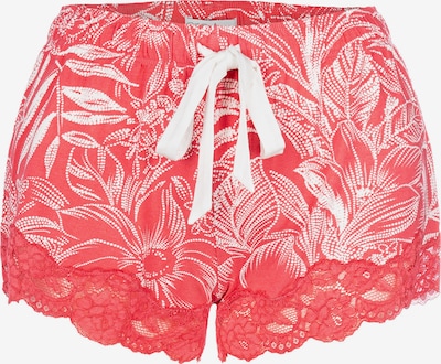 PJ Salvage Pyjamashorts 'Lazy Days' in rot / weiß, Produktansicht