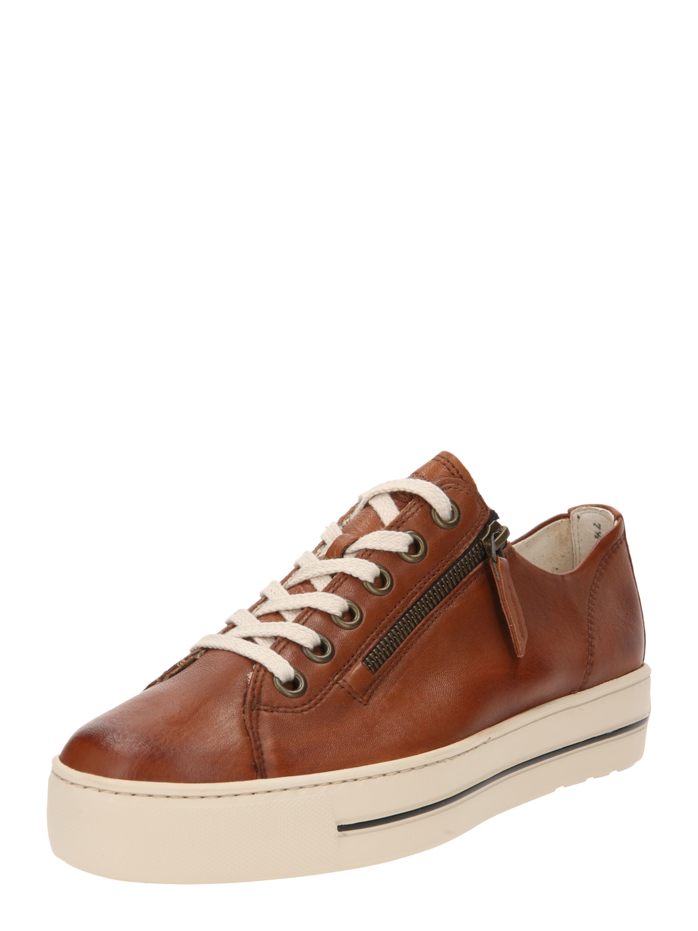 Paul Green Sneaker in Braun: Vorderseite