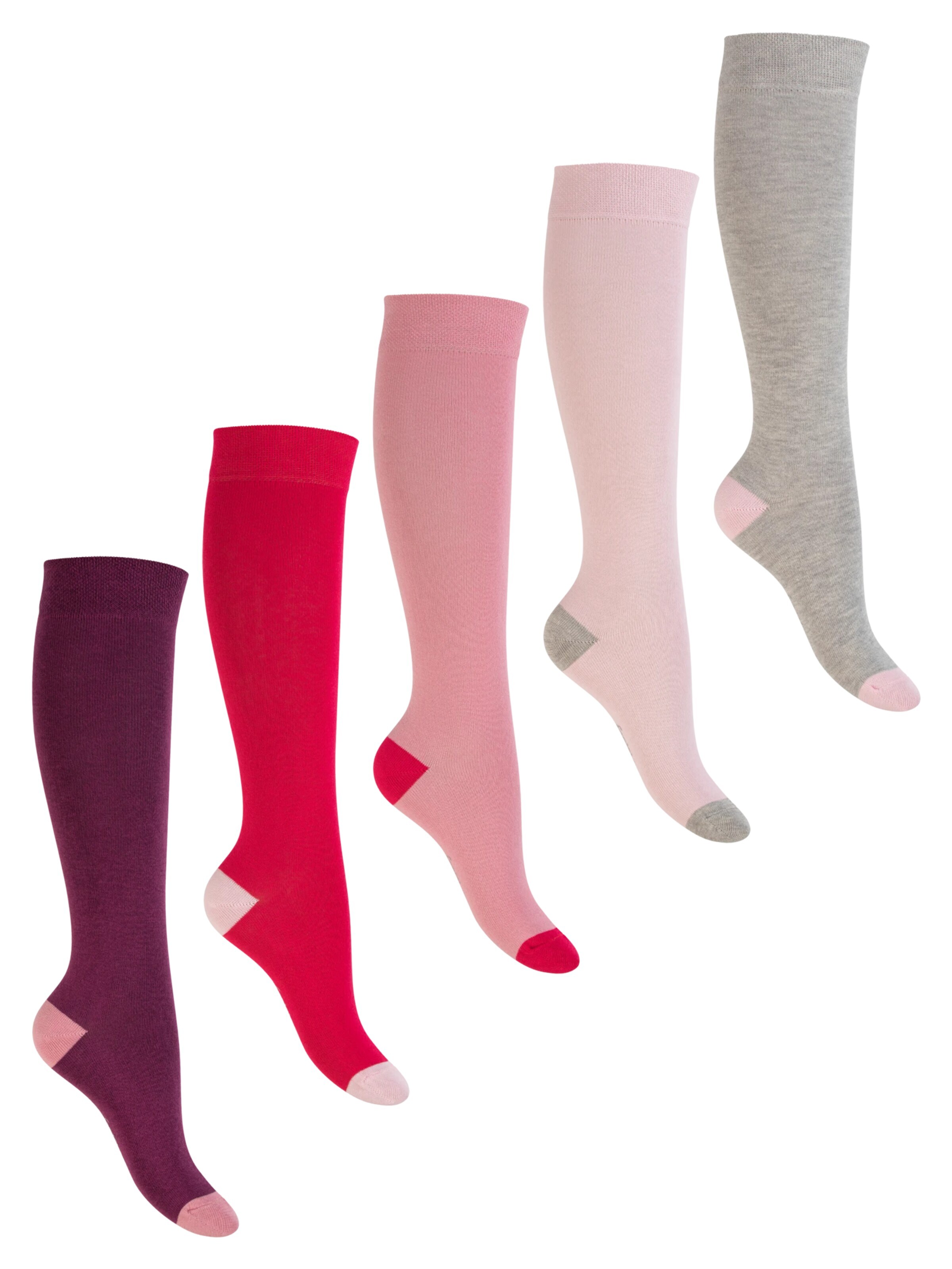 footstar Socks 'Color Pop' in Purple: front