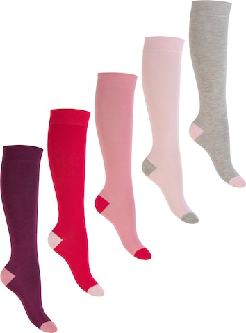 footstar Socks 'Color Pop' in Purple: front