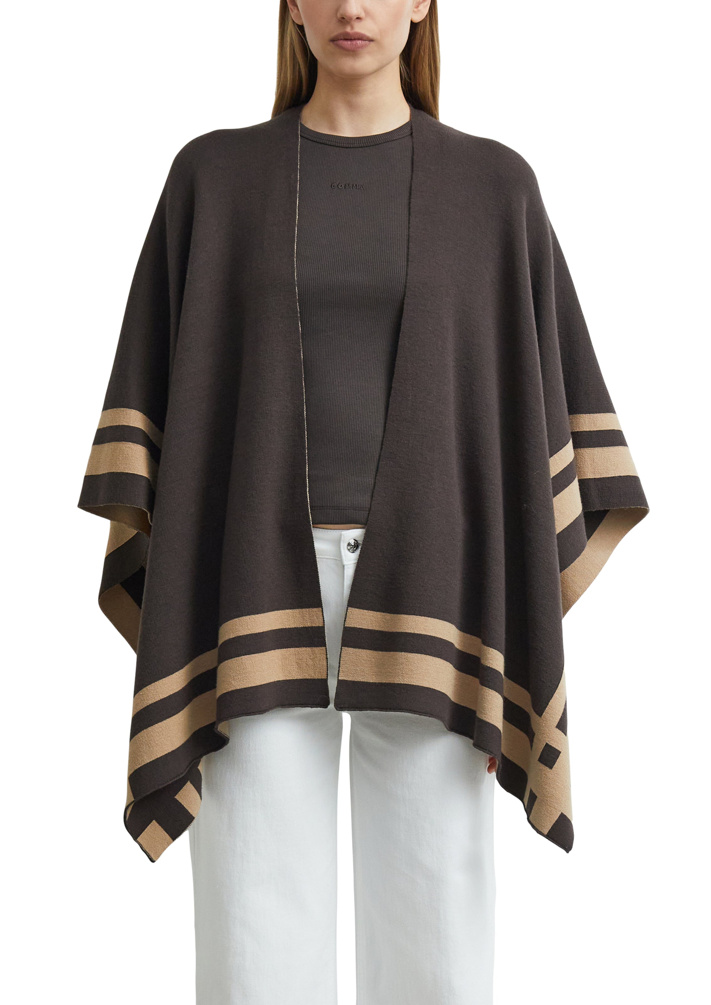 Cape COMMA en marron