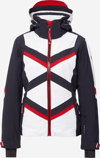 LUHTA Sports jacket 'HINGINMAA' in Dark blue / Blood red / White, Item view
