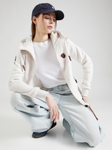 naketano Sweat jacket in Beige