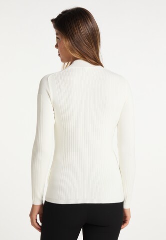 Pull-over faina en blanc