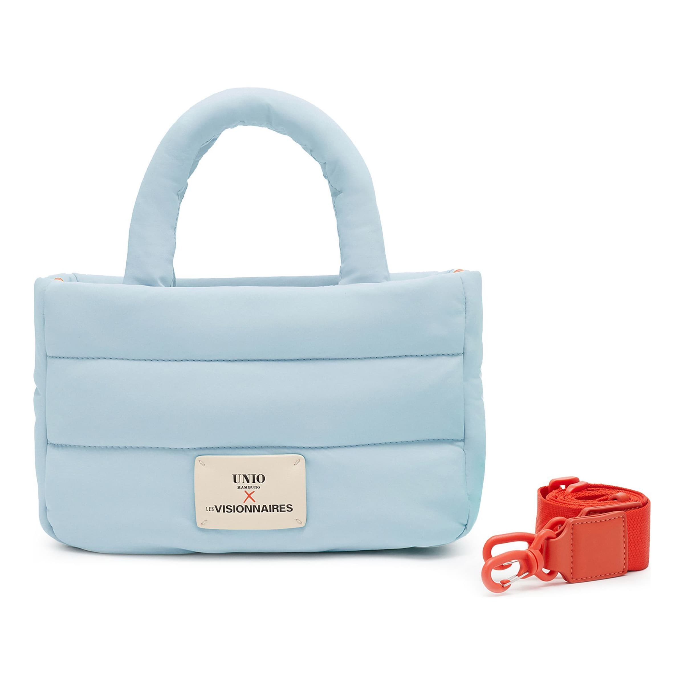Les Visionnaires Handtasche 'Unio Cortina' in Blau: Vorderseite