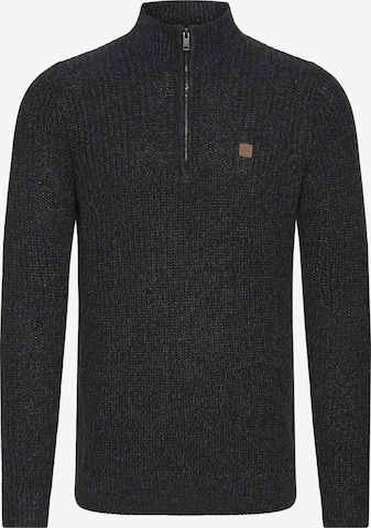 !Solid Sweater 'SDRicardo' in Grey: front